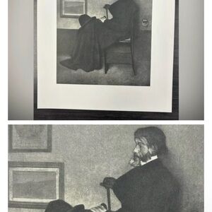 PORTRAIT OF THOMAS CARLYLE 1907 James Abbott McNeill Whistler Art Print Original